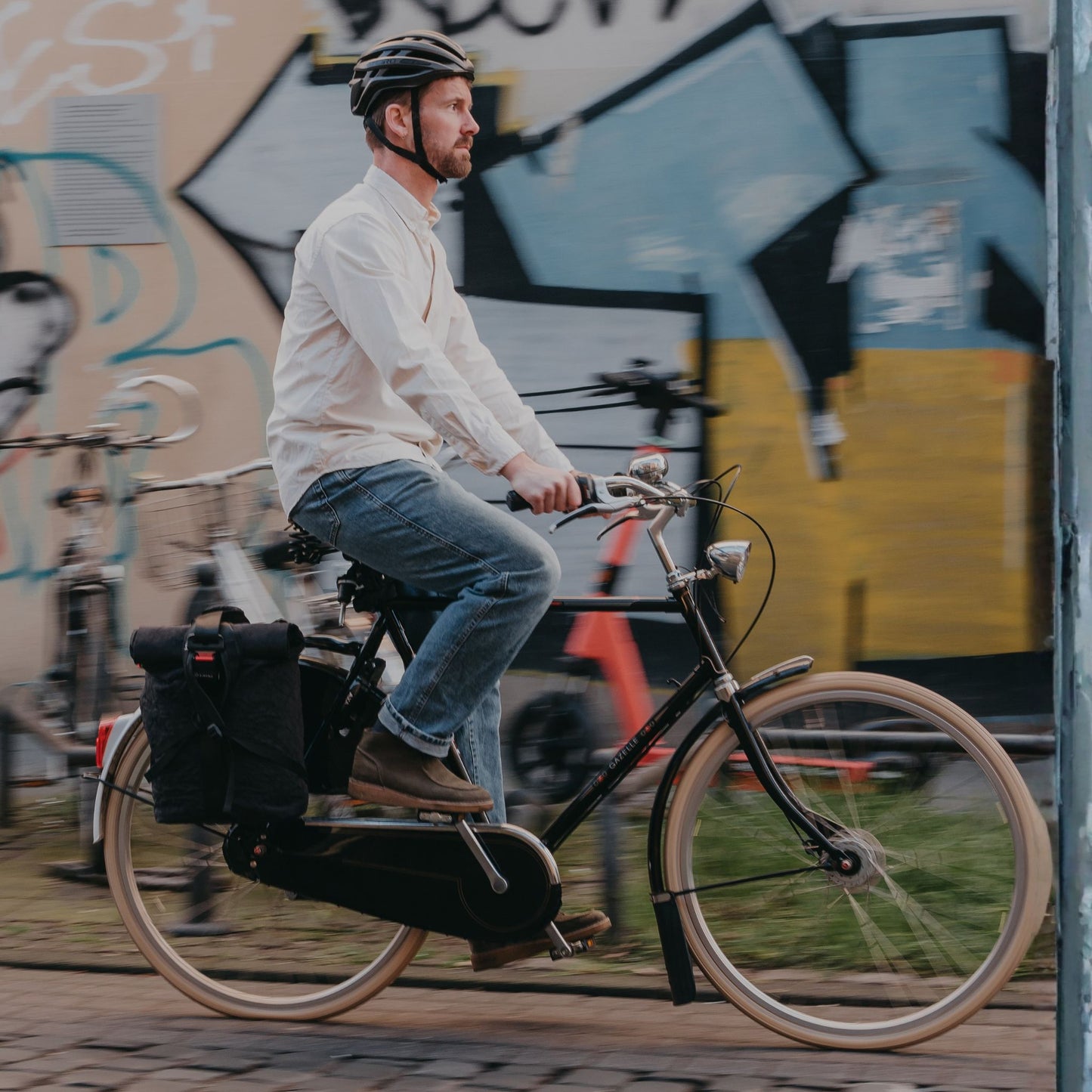 Rolltop BIQ + Fahrradhaken