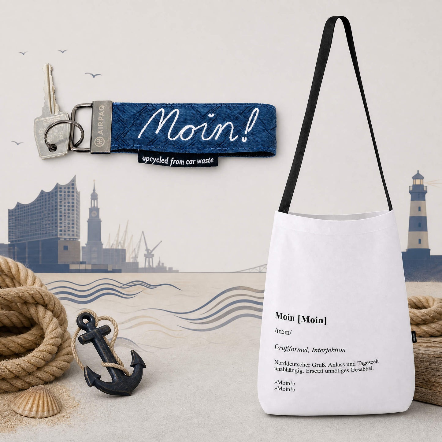 Moin Bundle (Tote-Baq + Anhänger)