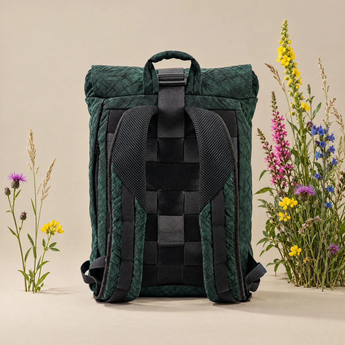 Robinga Rolltop Auflage 2, Rückseite mit Tragesystem